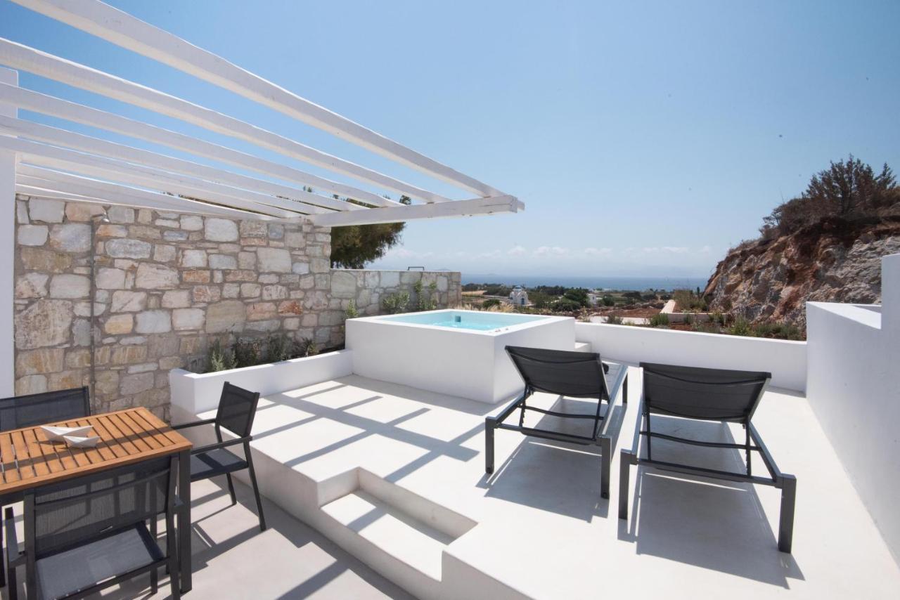 White New 1Bd House With Private Jacuzzi In Isterni Villa Isterni  ภายนอก รูปภาพ