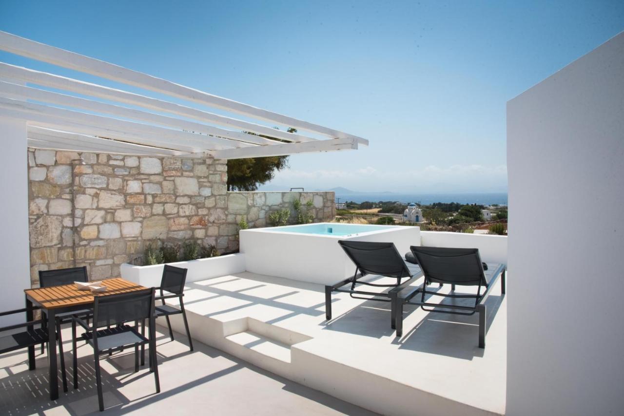 White New 1Bd House With Private Jacuzzi In Isterni Villa Isterni  ภายนอก รูปภาพ